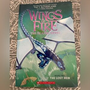 Scholastic Wings of Fire Graphic Novel Book 2 The Lost Heir Scholastic